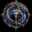 Dragon Time Technologies dragon and globe emblem
